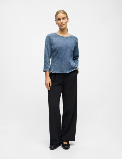 Object Objrosie 2/4 Re Sculpture Top Aw Fair 25 Blue 36 Object Objrosie 2/4 Re Sculpture Top Aw Fair 25 Blue 36