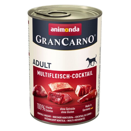 Animonda Grancarno Original Adult 6 X 400 G Multikjøtt-Cocktail Animonda Grancarno Original Adult 6 X 400 G Multikjøtt-Cocktail