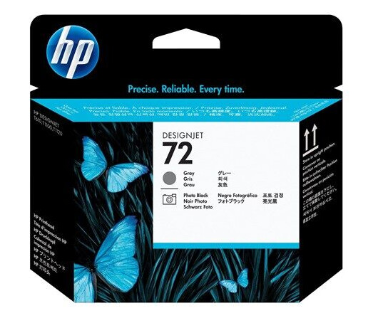 HP 72 / C9380A Grey Photo Ink - Skrivehode Foto-sort HP 72 / C9380A Grey Photo Ink - Skrivehode Foto-sort