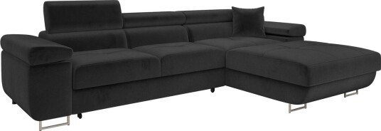 Gabina Sofa med Divan 3 seter Svart Gabina Sofa med Divan 3 seter Svart