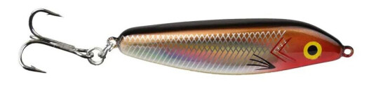 Vicke Prisma wobbler, 15 gram - kobber/rød/sølv Vicke Prisma wobbler, 15 gram - kobber/rød/sølv