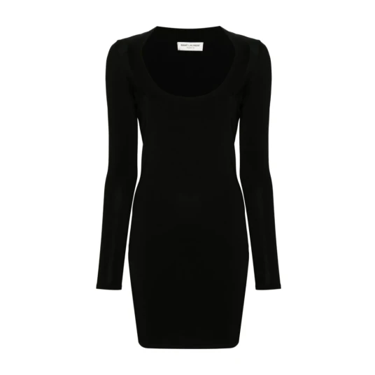 Saint Laurent Dame Kjoler Svart M,