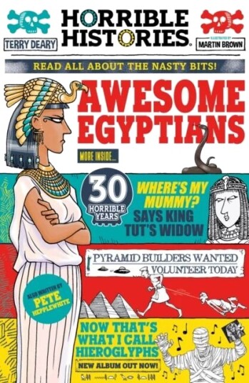 Awesome Egyptians (Newspaper Edition) Av Terry Deary, Peter Hepplewhite