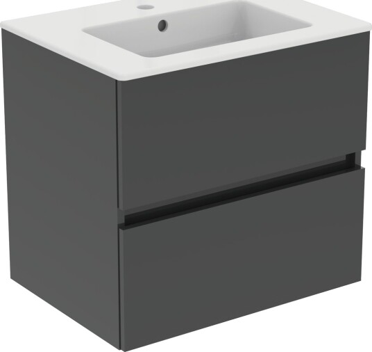 IDEAL STANDARD EUROVIT 2.0/ULYSSE BADEROMSMØBEL 610X450 MID GREY IDEAL STANDARD EUROVIT 2.0/ULYSSE BADEROMSMØBEL 610X450 MID GREY