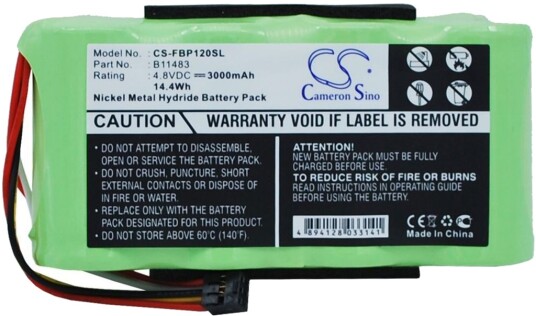 Batteri Til Fluke 123 (FIRMWARE BELOW V2.0) Etc