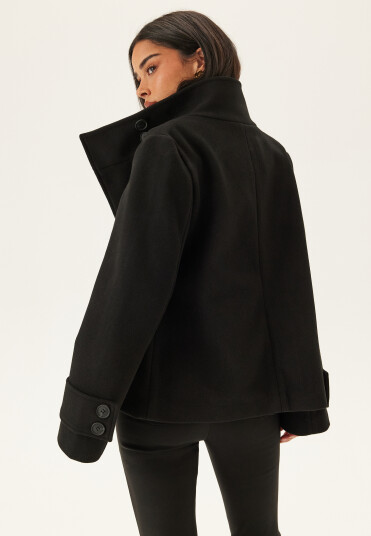 Bubbleroom High Neck Short Coat