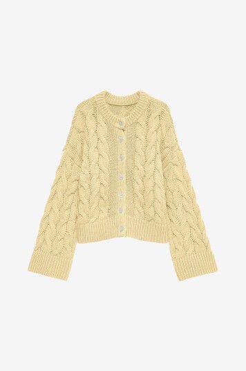 Vero Moda Kardigan vmSvea Thea LS O neck Beige Vero Moda Kardigan vmSvea Thea LS O neck Beige