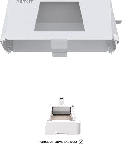 Petkit Front Entry Hood for PUROBOT CRYSTAL DUO