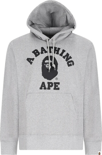 A Bathing APE Herre Gensere & Hettegensere Grå L, A Bathing APE Herre Gensere & Hettegensere Grå L,