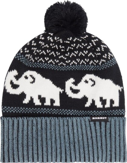 Mammut Retro Beanie Black-strata One Size