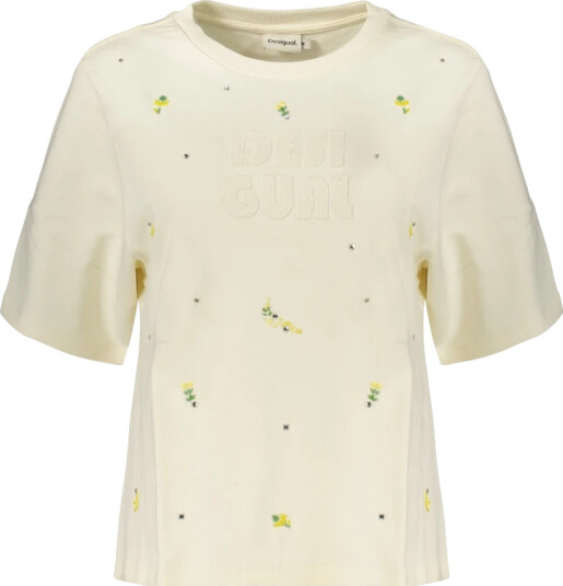 Desigual Dame Topper Hvit S, Desigual Dame Topper Hvit S,