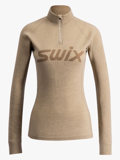 Swix RaceX Merino Half Zip Dame Dune L