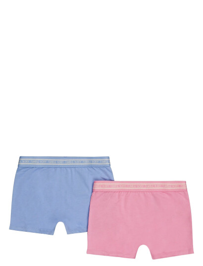 TUMBLE "N DRY Tumble Short 2 Pack Girls Hipster   Blue   122/1