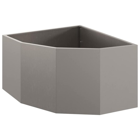 vidaXL Hjørne Plante Rusten 60 x 60 x 35 cm Cortenstål