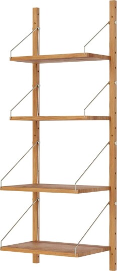 Library Hylle 114x43,5 cm, Eik