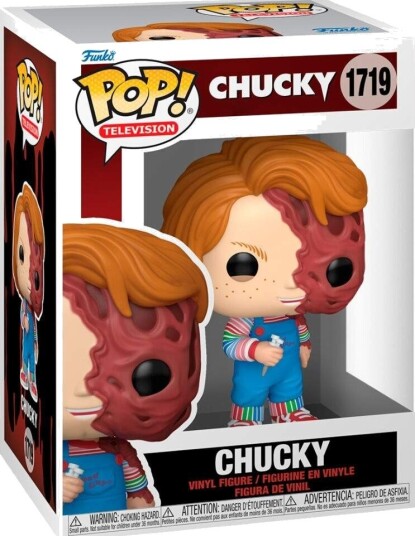 Northix Chucky Doll 15-tommers samleobjekt med realistiske funksjoner
