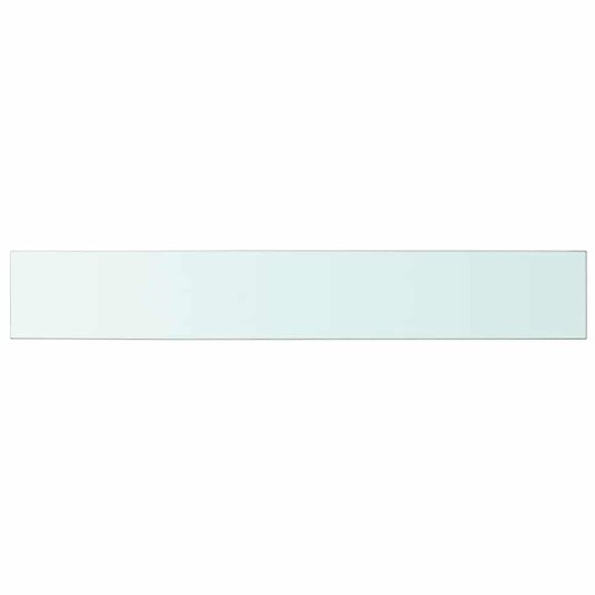 vidaXL Hyllepanel klart glass 100x15 cm vidaXL Hyllepanel klart glass 100x15 cm