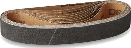 10 stk. Lerretsslipebånd 30x533mm Korn P40
