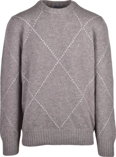 Vengera Herre Strikkevarer Beige L,