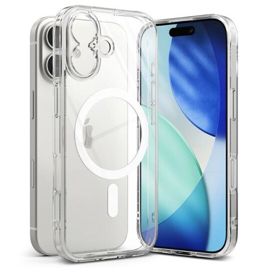 Ringke iPhone 17 Fusion Magnetic Hybrid deksel   Gjennomsiktig