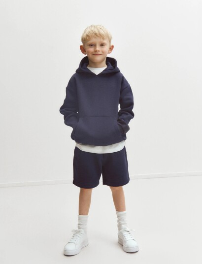 Enkel Studio Sweat Shorts Navy 128 Enkel Studio Sweat Shorts Navy 128