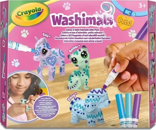 Crayola Crayola Washimals Pastel Pets Multi/patterned ONE SIZE Crayola Crayola Washimals Pastel Pets Multi/patterned ONE SIZE
