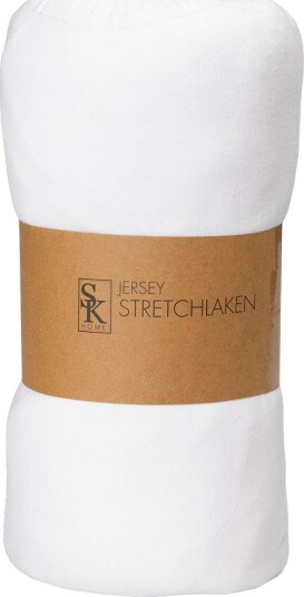 SK Home Jersey stretchlaken 120x200 Hvit 120x200