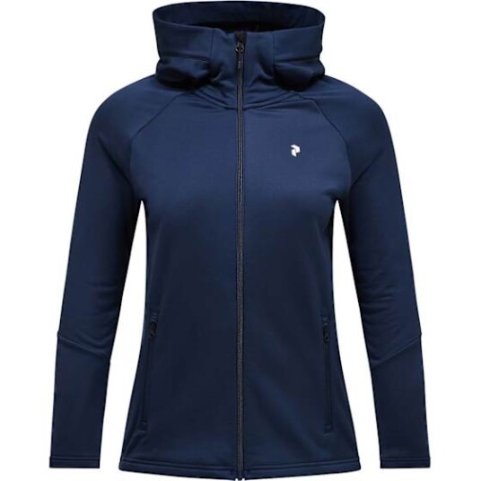 Peak Performance Women's Rider Essentials Zip Hood Blue Shadow/blue Shadow/ S