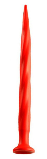 Stretch Worm Long Dildo Red 40cm