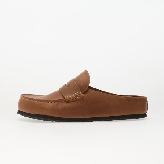 Joggesko Birkenstock Naples Wrapped Oiled Leather Unisex Cognac EUR 43