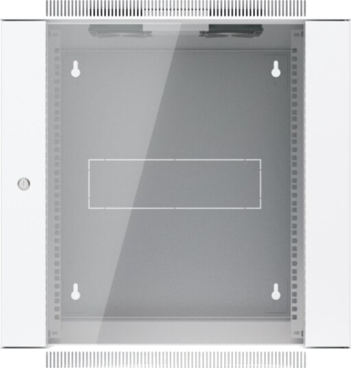 Ubiquiti Uacc-Rack-12U-Wall-Sw-G Veggmonterbar Hylle 12U 80 Kg Nøkkellås 29.4 Kg Hvit