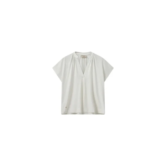 MOS MOSH - Topp mmShira Tee - Natur