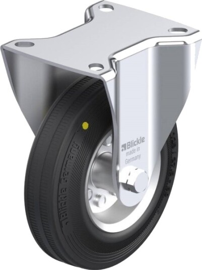 Blickle 539015 B-Ve 125R-El Fast Hjul Hjuldiameter: 125 Mm Bæreevne (Maks.): 100 Kg 1 Stk