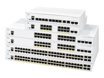 Cisco Business 350 Series Cbs350-16Fp-2G - Switch - L3 - Styrt - 16 X 10/100/1000 (Poe+) + 2 X Gigabit Sfp - Rackmonterbar - Poe+ (240 W) - Gjenfabrikert