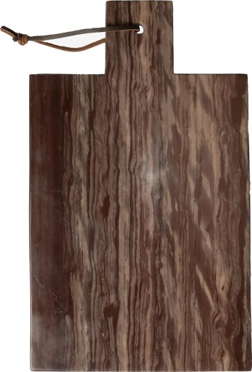 Au Maison Cutting Board, Marble, Dark Brown, 39X23 Cm - DARK BROWN - 39X23 cm