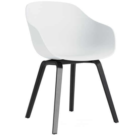 Hay AAC 222 2.0 LenestoSvart Lakkert Eik / Hvit