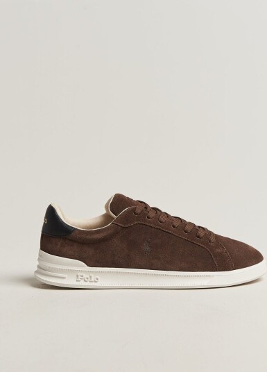 Polo Ralph Lauren Heritage Court II Sneaker Chocolate Brown Polo Ralph Lauren Heritage Court II Sneaker Chocolate Brown
