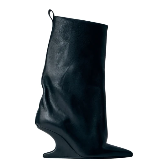 Rick Owens Dame Sko Svart 36 EU, Rick Owens Dame Sko Svart 36 EU,
