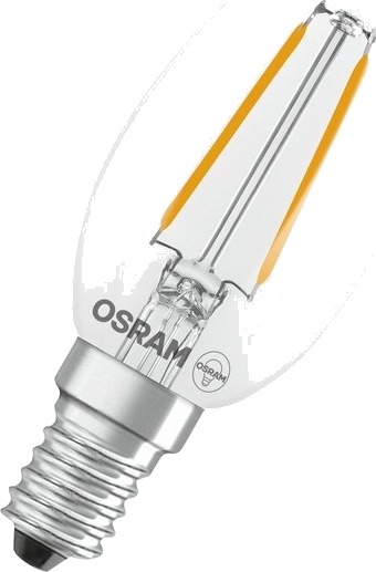 Osram 25W E14 LED Lyspære 1,8W 250 Lumen Varm Hvit 15000 Timer