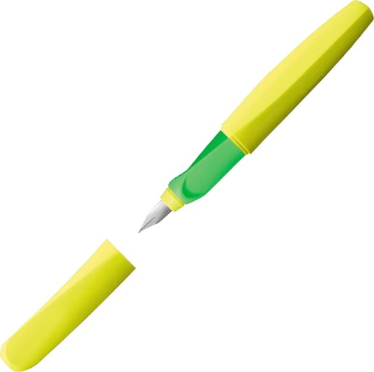 Pelikan Twist Fyllepenn +2gt M Neon Gul
