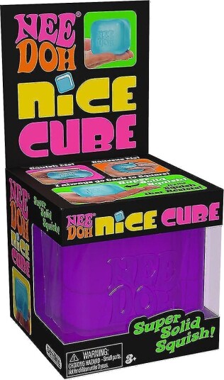 Needoh Nice Cube Cdu Multi Patterned One Size Needoh Nice Cube Cdu Multi Patterned One Size