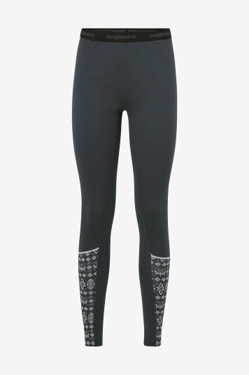 Bagheera - Longs Merino Dalecarlian Lt Pants W - Grå