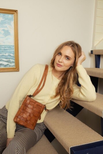 RE:DESIGNED EST 2003 Noor Small Brown ONE SIZE