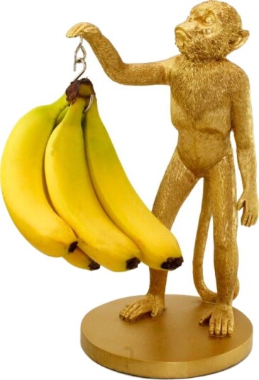 Winkee Fruktholder Monkey Bananholder Gull