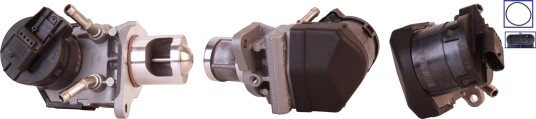 EGR ventil LUCAS LEV0151