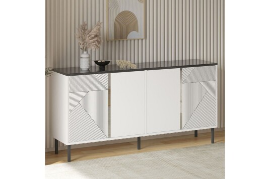 Veyricon Konsollbord 150 cm Hvit