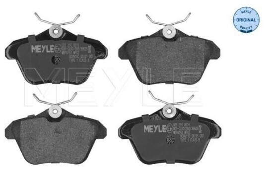 Bremseklosser MEYLE 025 216 0616