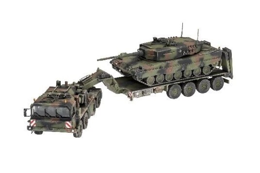 Revell 1:72 SLT 50-3 "Elephant" + Leopard 2A4
