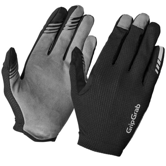 Gripgrab Pacr Insidegrip™ Full Finger Summer Gloves Black XXL Gripgrab Pacr Insidegrip™ Full Finger Summer Gloves Black XXL