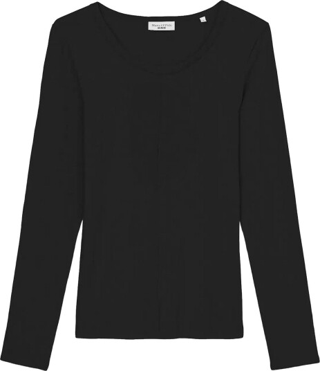 Marc O"Polo T Shirt Lsl Round Neck Slim Fit   BLACK   XL